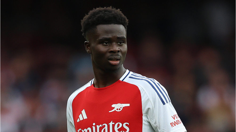 Bukayo Saka Targetkan Comeback di Laga Arsenal vs Real Madrid