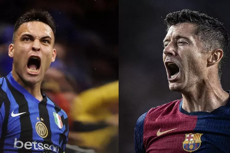 Lautaro vs Lewandowski: Siapa yang Siap Tampil di Laga Hidup Mati Inter vs Barcelona?