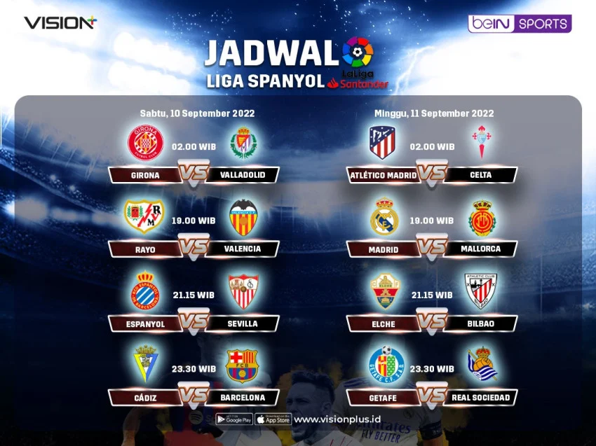 Jadwal La Liga