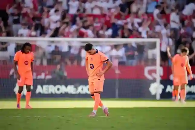 Barcelona dipermalukan Sevilla 1-4!