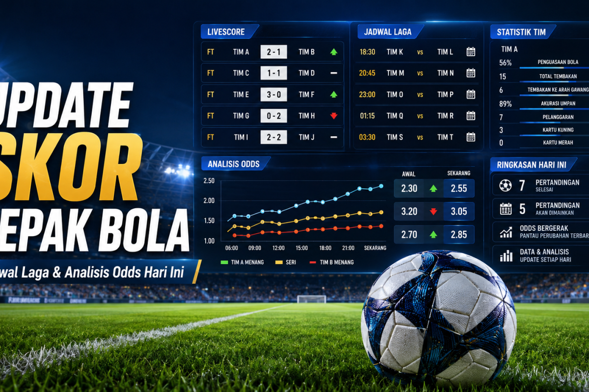 Update Skor Sepak Bola